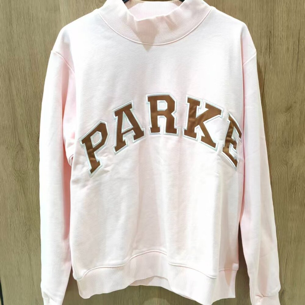 Parke Women's Yellow Crew Neck Sweater